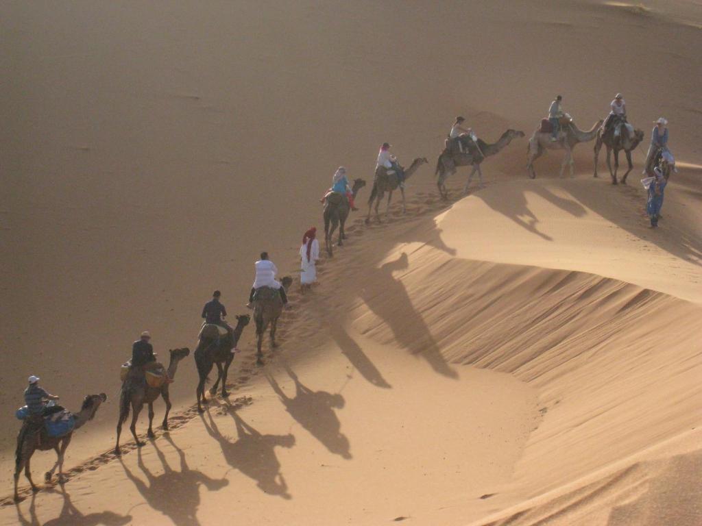 Auberge Camping Ocean Des Dunes Merzouga Ngoại thất bức ảnh